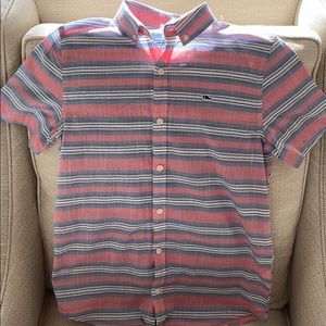 Vineyard Vines Short Sleeved Shirt Size M (12-14)